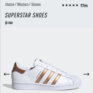Adidas superstar gold
